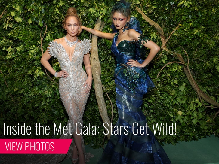 Jennifer Lopez and Zendaya and the Met Gala
