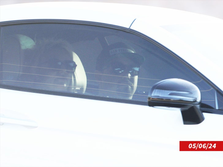 britney and paul driving together