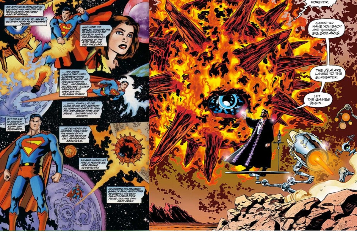 Solaris' origin story from DC One Million.