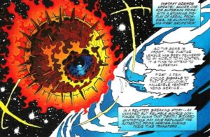 Solaris in its first apperance in the 1998 crossover event DC One Million.