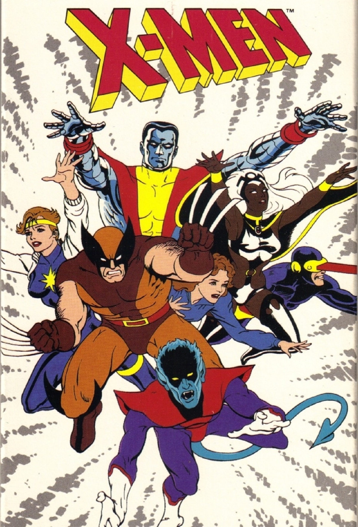 The VHS cover for the 1989 X-Men animated pilot episode.