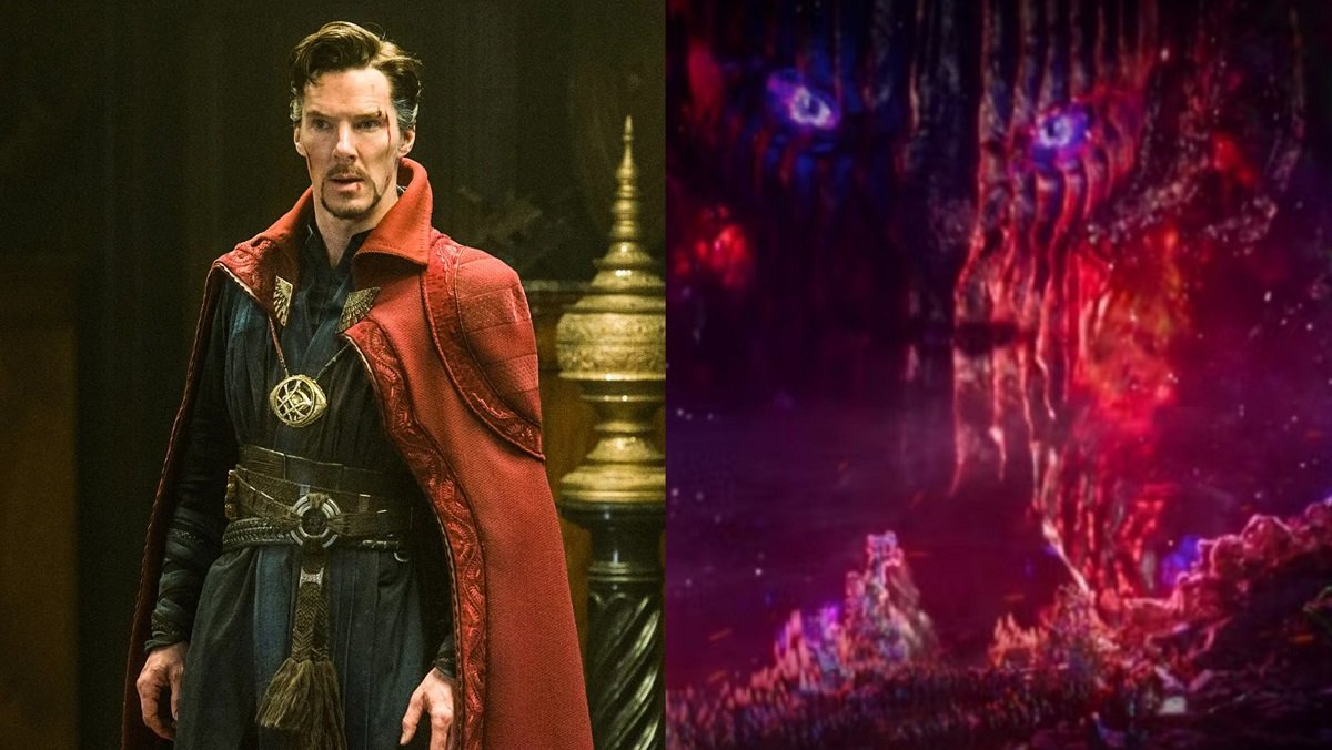 Benedict Cumberbatch as both Doctor Strange and Dormammu. 