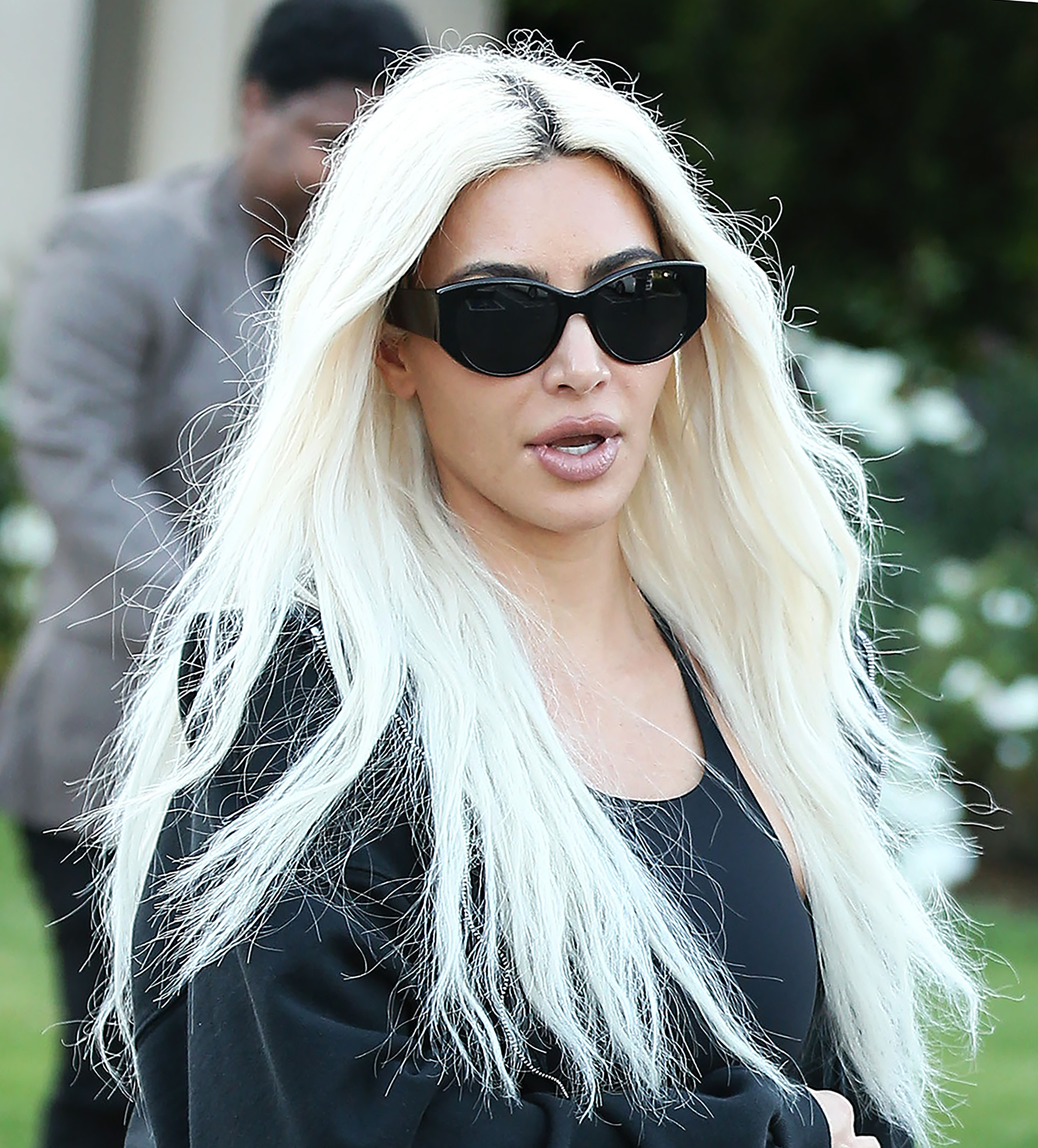 Kim was slammed for exposing Saint to the cameras