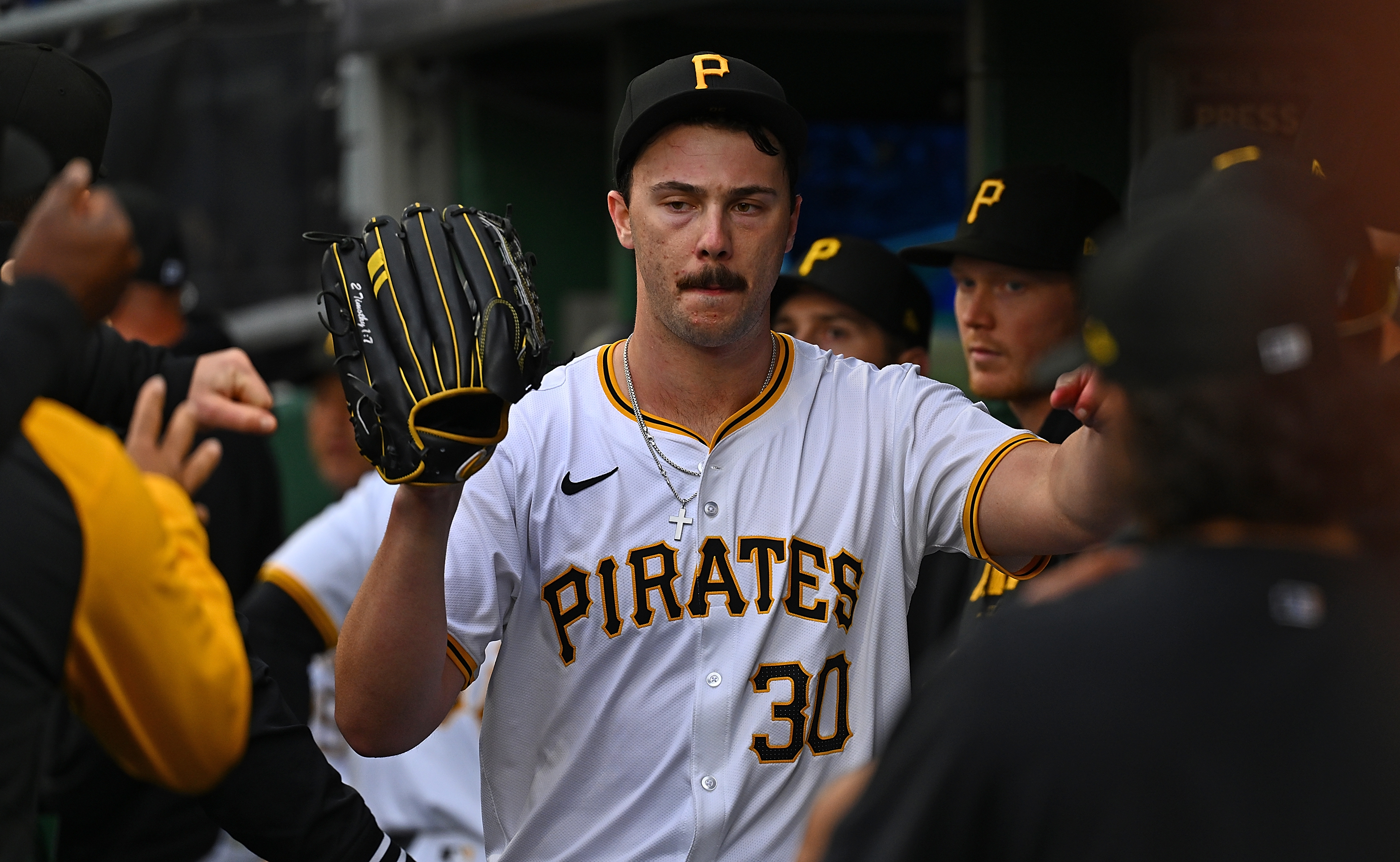 Skenes was called up to the Pirates this week after skyrocketing in the minor leagues