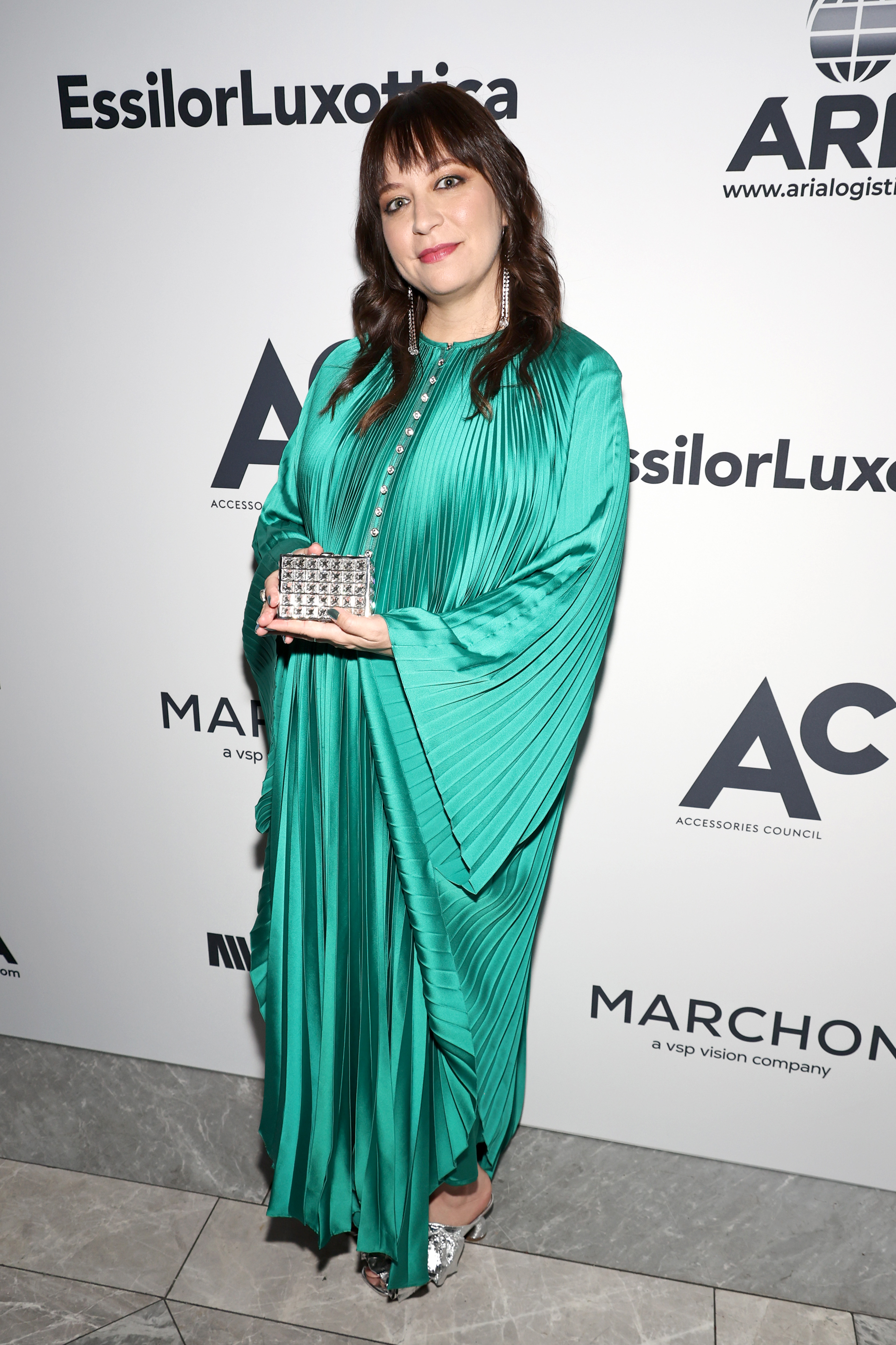Dana - a costume designer for Selena's Hulu series, Only Murders in the Building -  accepted an award earlier this week at the 2024 ACE Awards at The Pierre Hotel in New York City