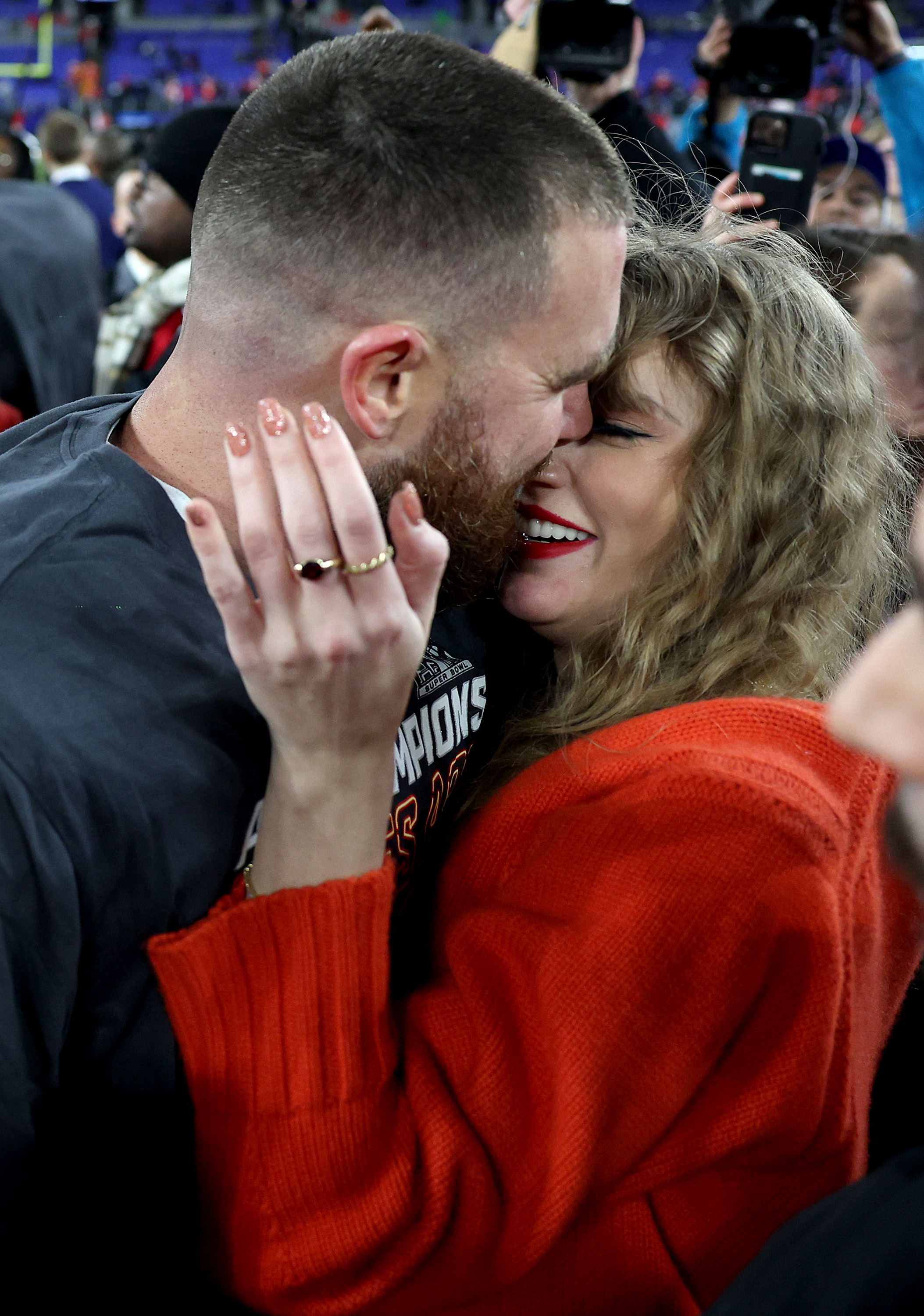 However, Taylor confirmed in her Time's Person of the Year article that they were a couple before she went to the game