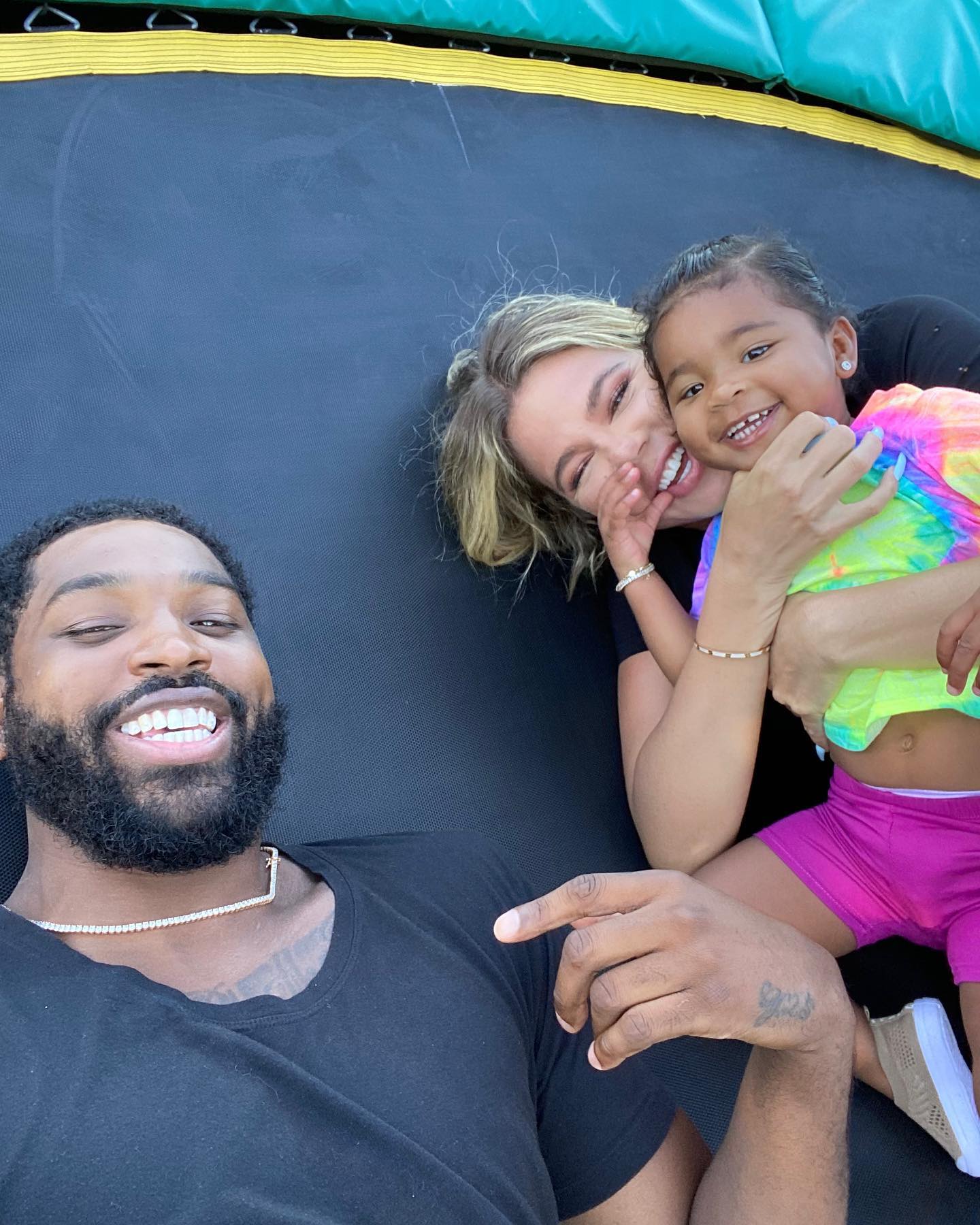 Khloe and Tristan have two children together. They welcomed True in 2018