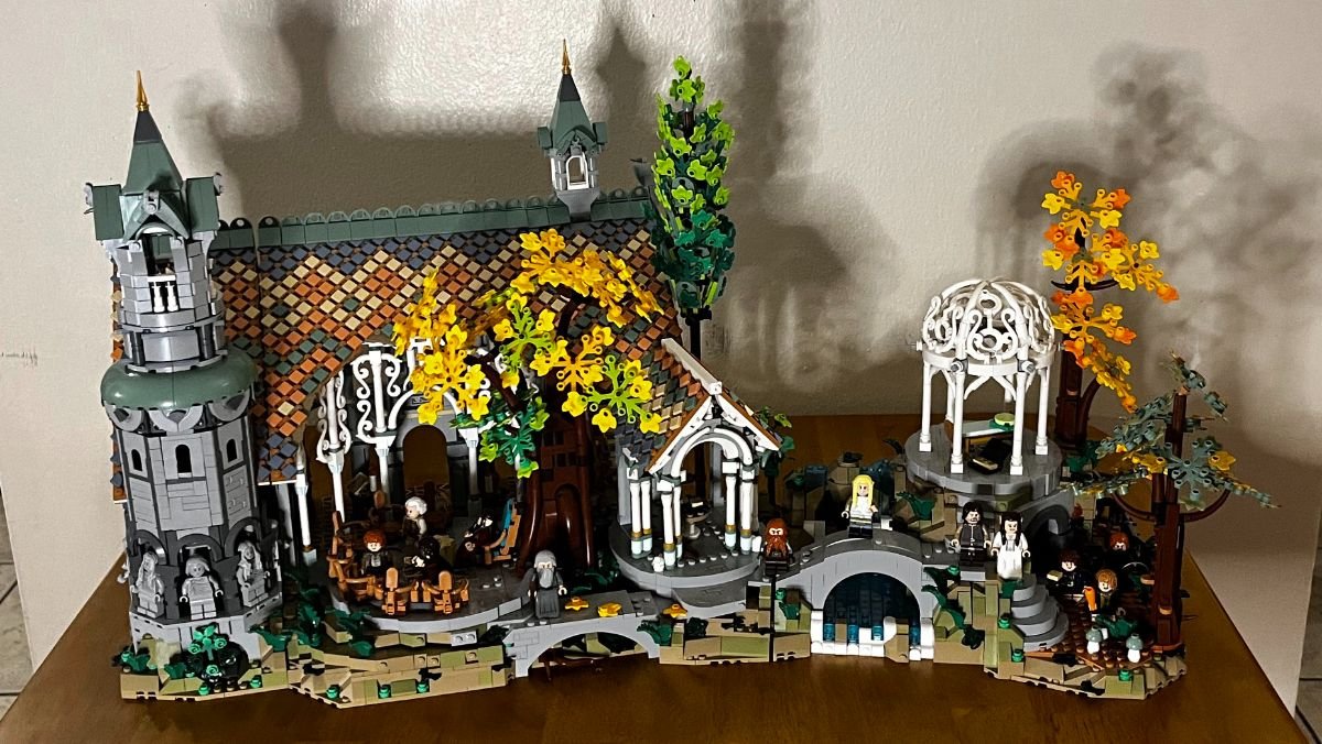 The Lord of the Rings Rivendell LEGO full build (1)