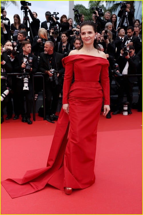 Juliette Binoche at the Cannes Film Festival