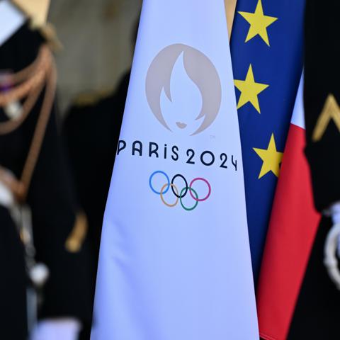 Ahead of Paris 2024 Summer Olympic Games at the Elysee Palace