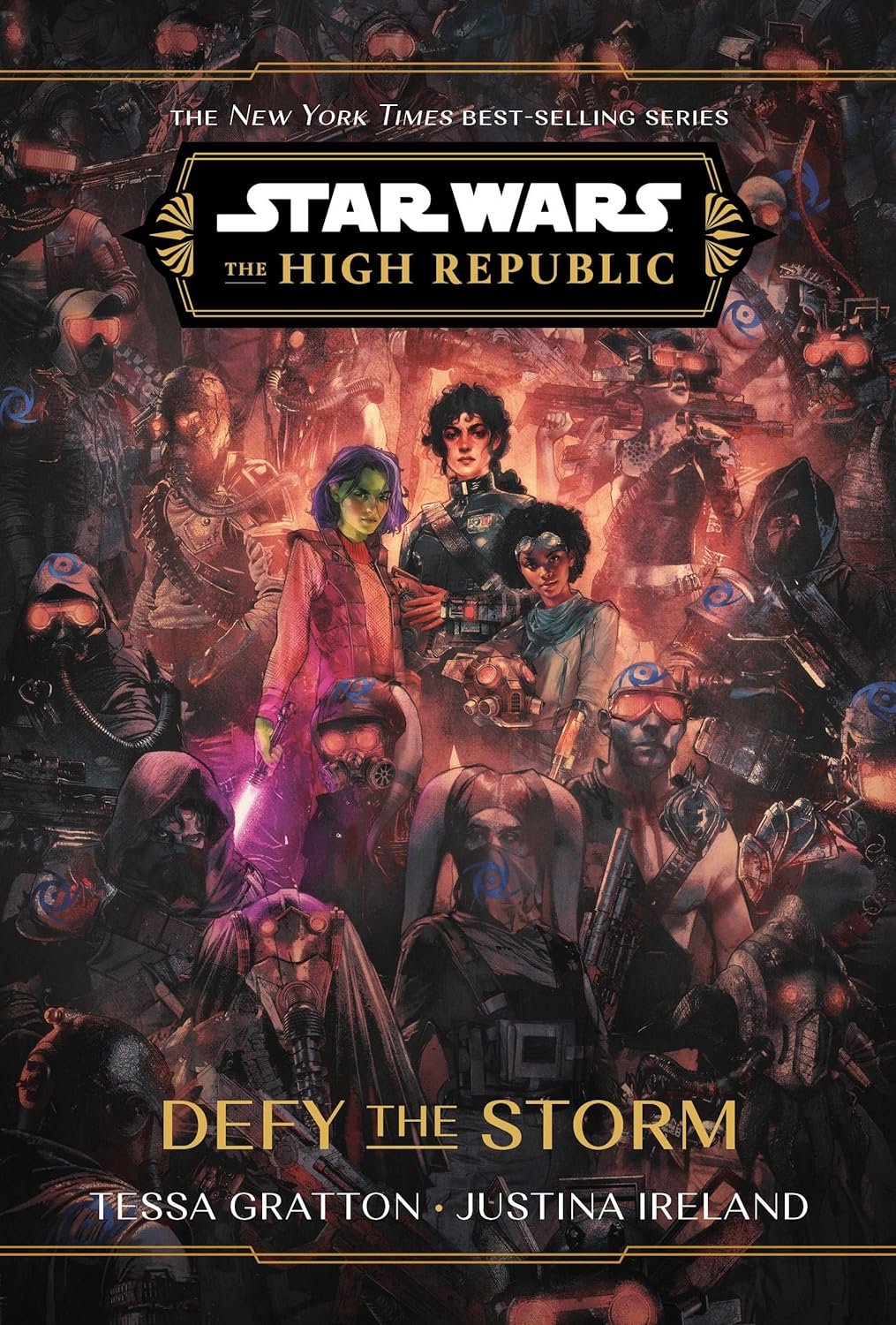 cover art for star wars high republic defy the storm ya novel 