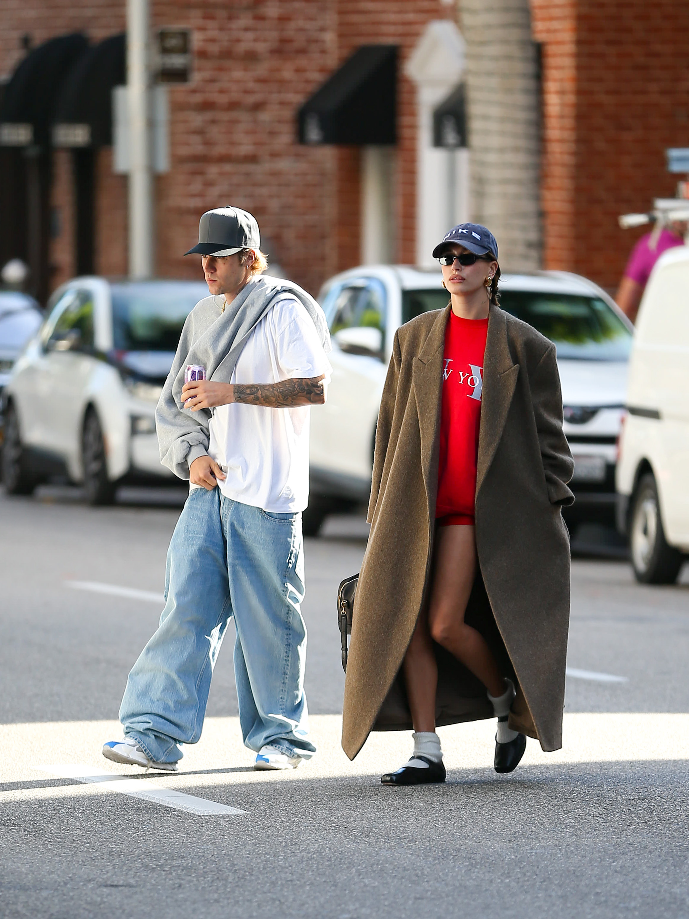 Check out a few examples of when Hailey and Justin dressed completely different