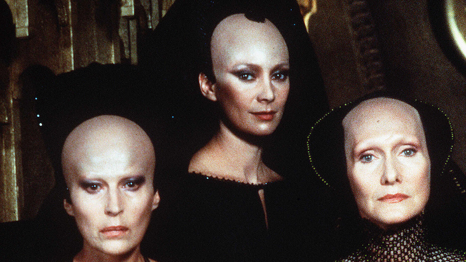 Editorial use only. No book cover usage. Mandatory Credit: Photo by Universal/Kobal/Shutterstock (5882260n) Silvana Mangano, Francesca Annis, Sian Phillips Dune - 1984 Director: David Lynch Universal USA Film Portrait