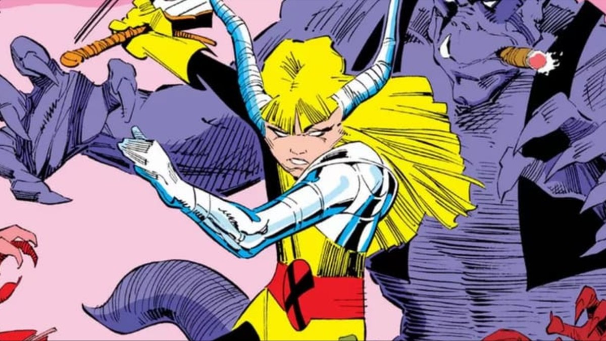 Magik, the mystical mutant sister of Colossus in X-Men.