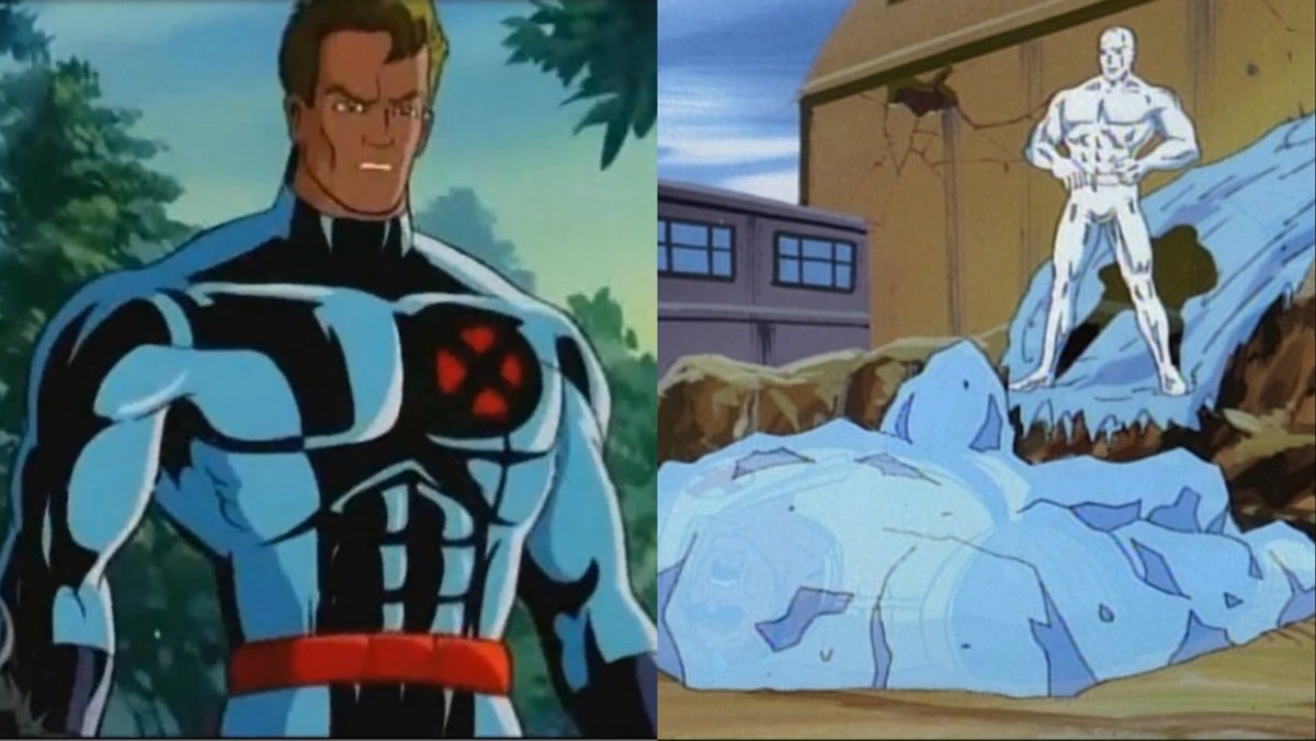 Iceman, a.k.a. Bobby Drake, as seen in X-Men: The Animated Series.