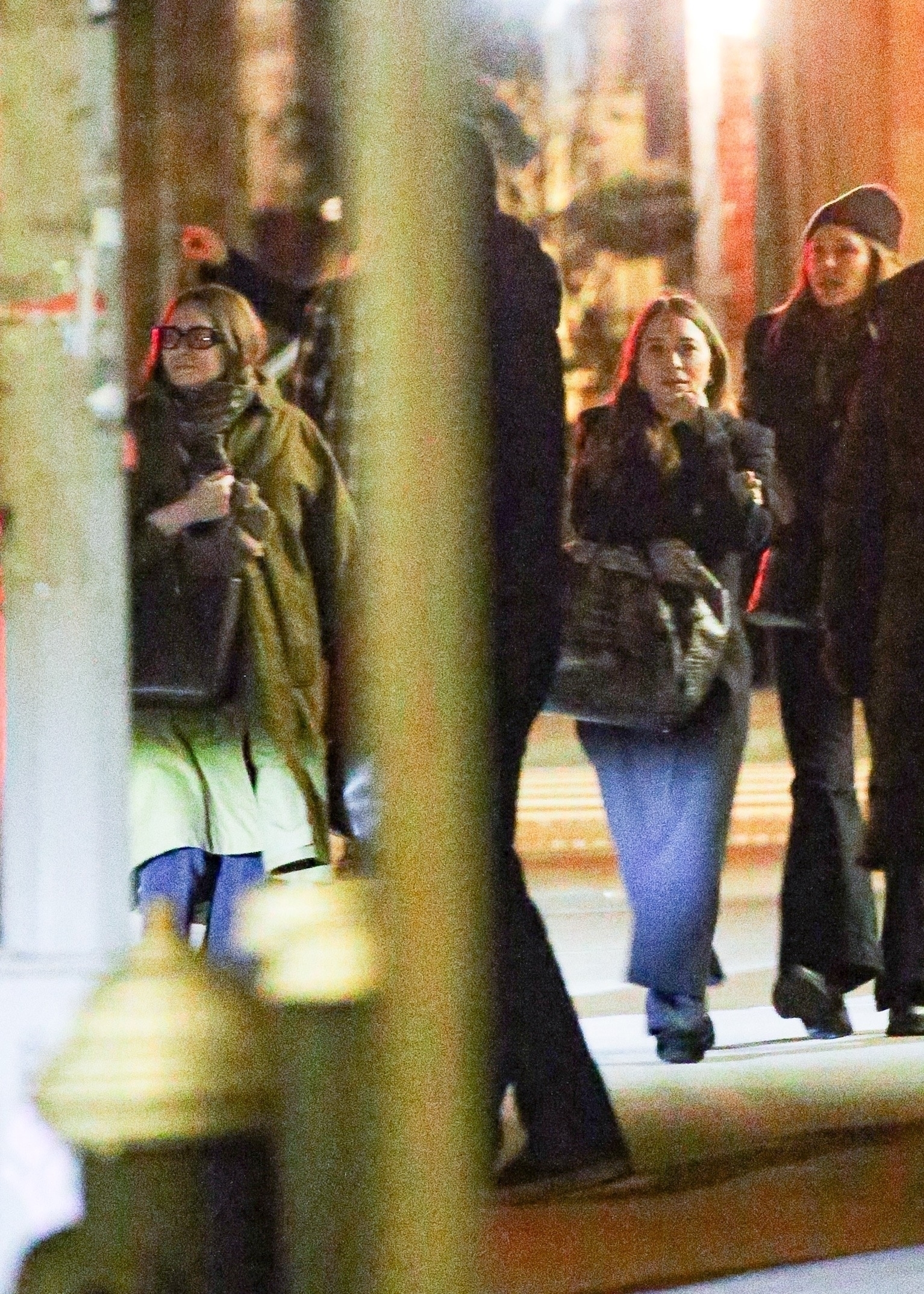 Ashley was recently spotted going on a walk with her sisters through New York City in February