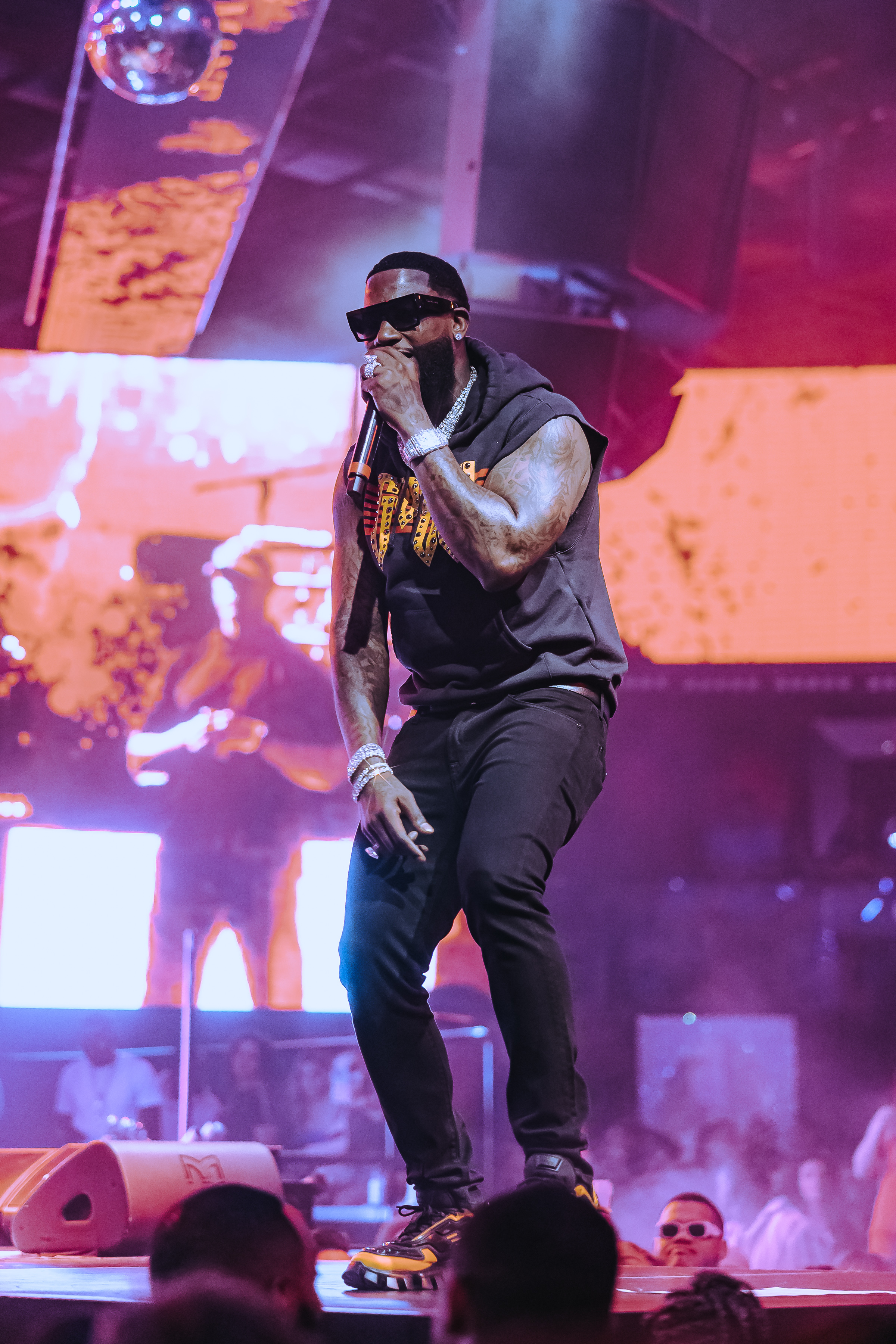 Gucci Mane took the stage to perform at Drai's Nightclub on April 27