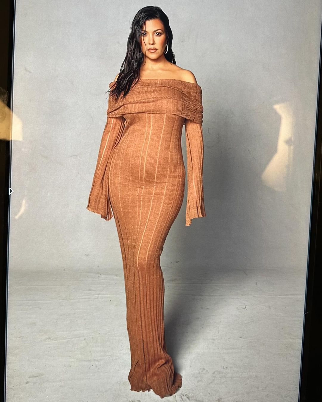 Kourtney shared her post-pregnancy body and opened up about her struggles returning to work