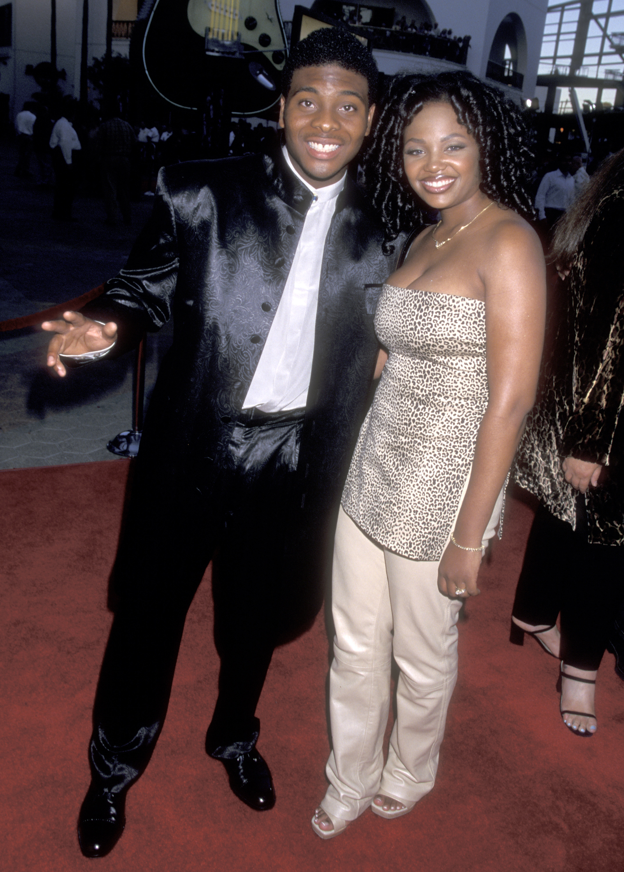 Kel and Tyisha pictured together at an event in July 1999