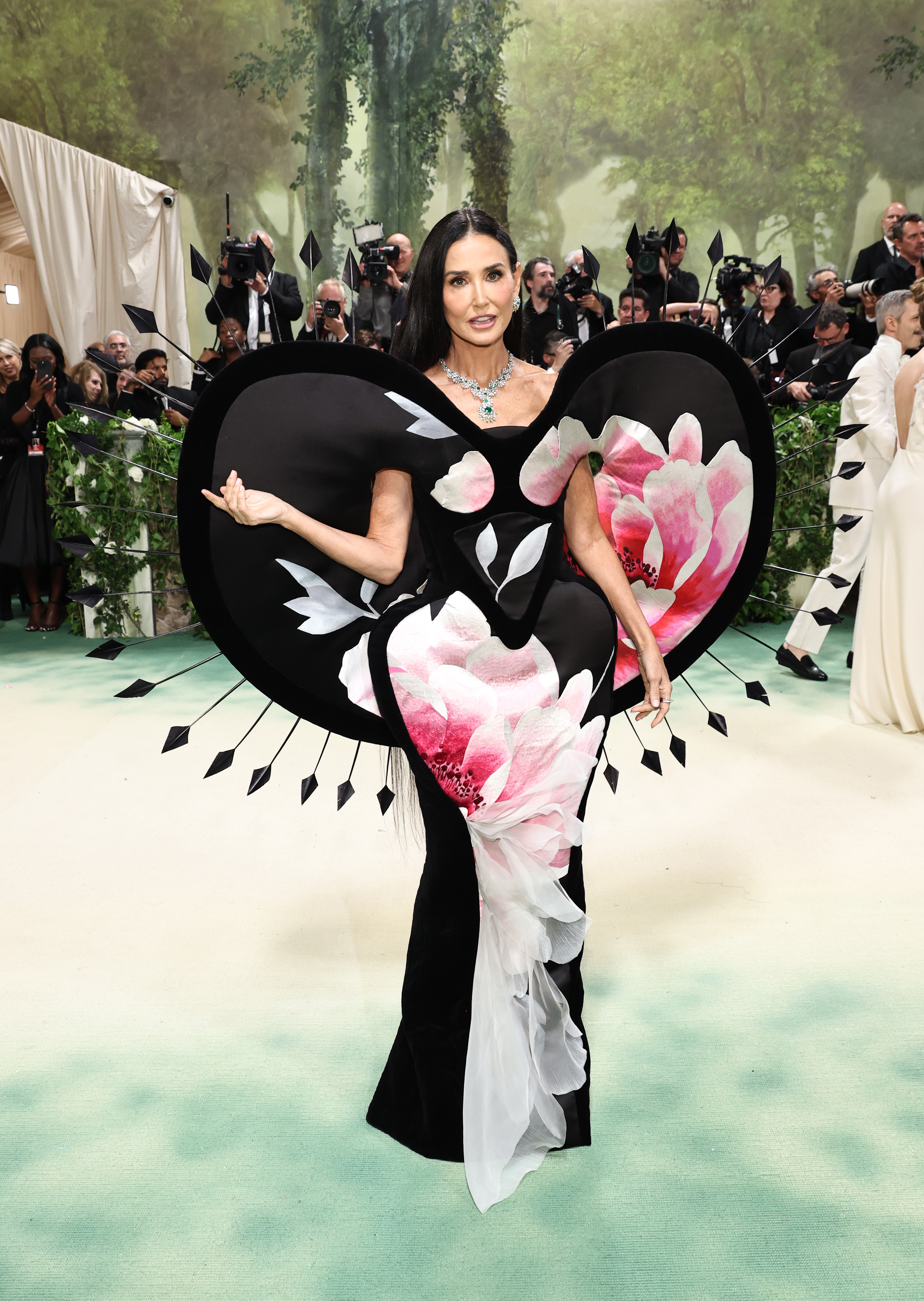 Demi was recently praised for her ensemble at the 2024 Met Gala