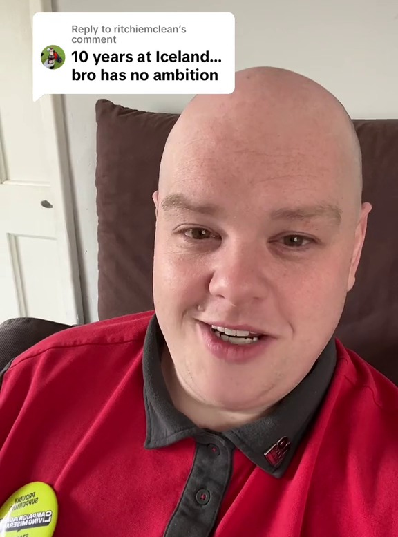 Shockingly, the troll claimed that the TikTok star had 'no ambition'