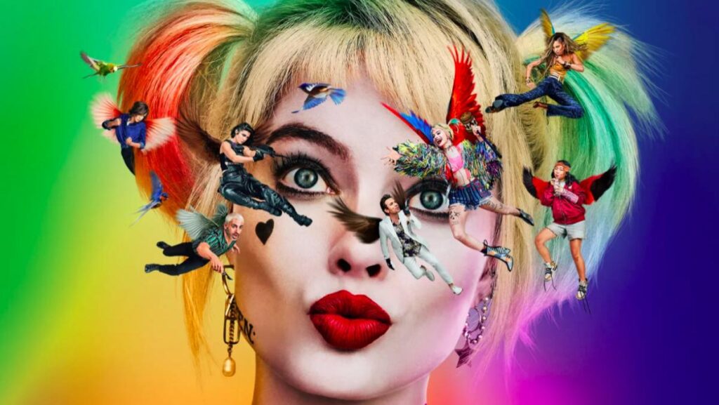 Margot Robbie in the poster for Birds of Prey.