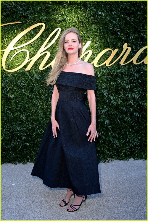 Bijou Phillips at the Chopard dinner