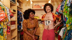Quinta Brunson and Daniel Radcliffe in 'Weird: The Al Yankovic Story'