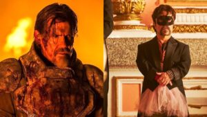 Johs Brolin and Peter Dinklage in split image for Brothers announcement