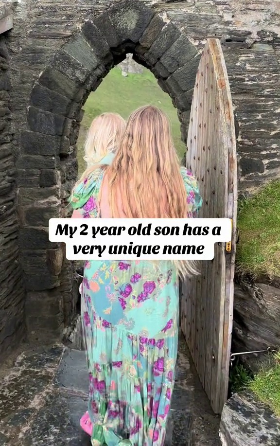 Influencer Rachael says that her son's name suits him 'perfectly'