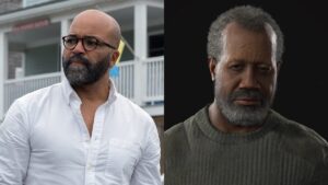 Jeffrey Wright in American Fiction and the character Isaac from The Last of Us Part II