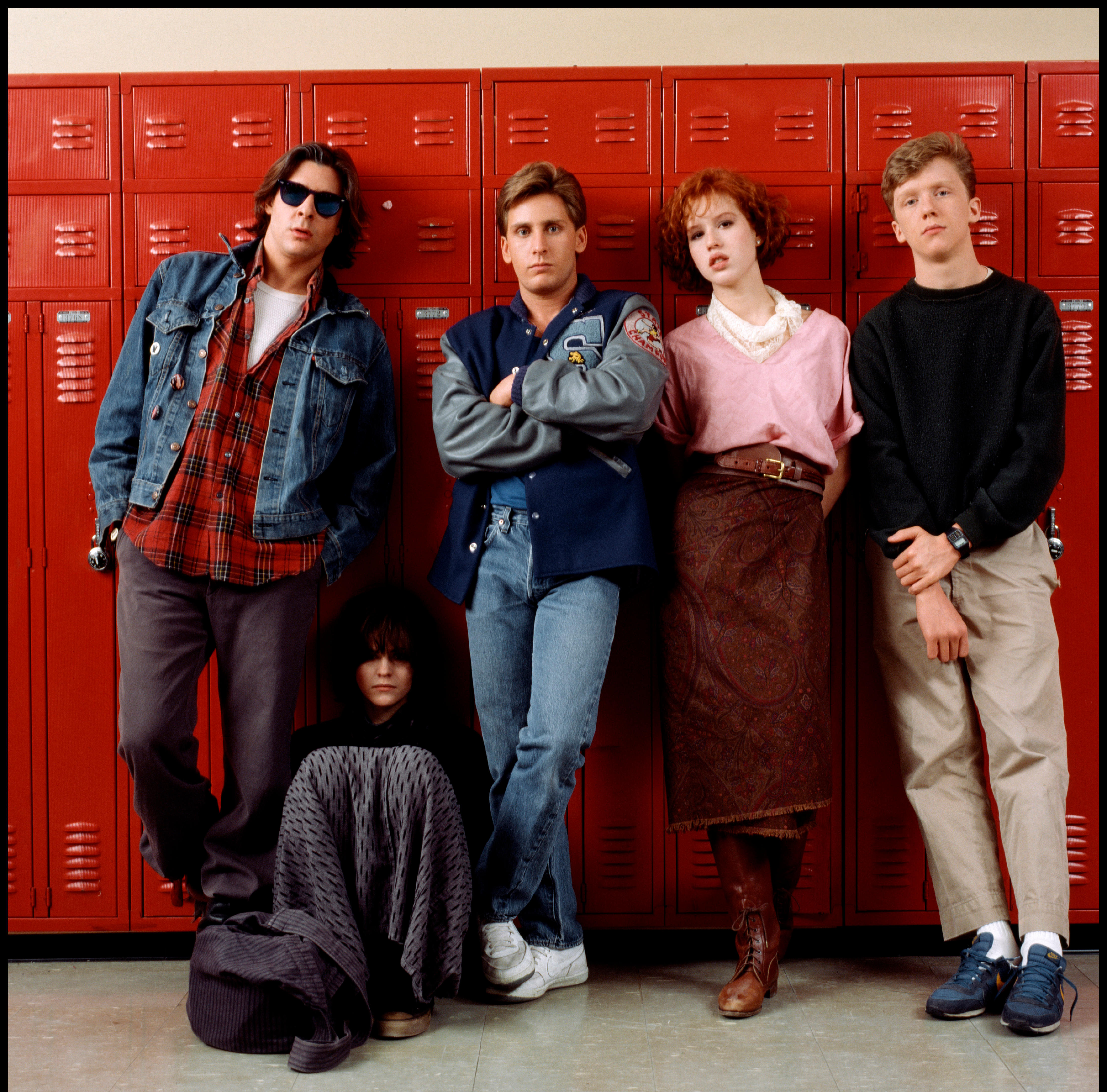 Judd Nelson, Ally Sheedy, Emilio Estevez, Molly Ringwald, and Anthony Michael Hall were in the iconic 1980s movie The Breakfast Club