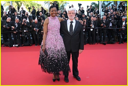 George Lucas and Mellody Hobson