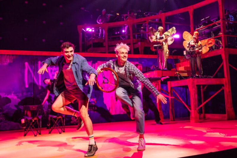 Ricky Ubeda and Ben Cook in 'Illinoise' on Broadway