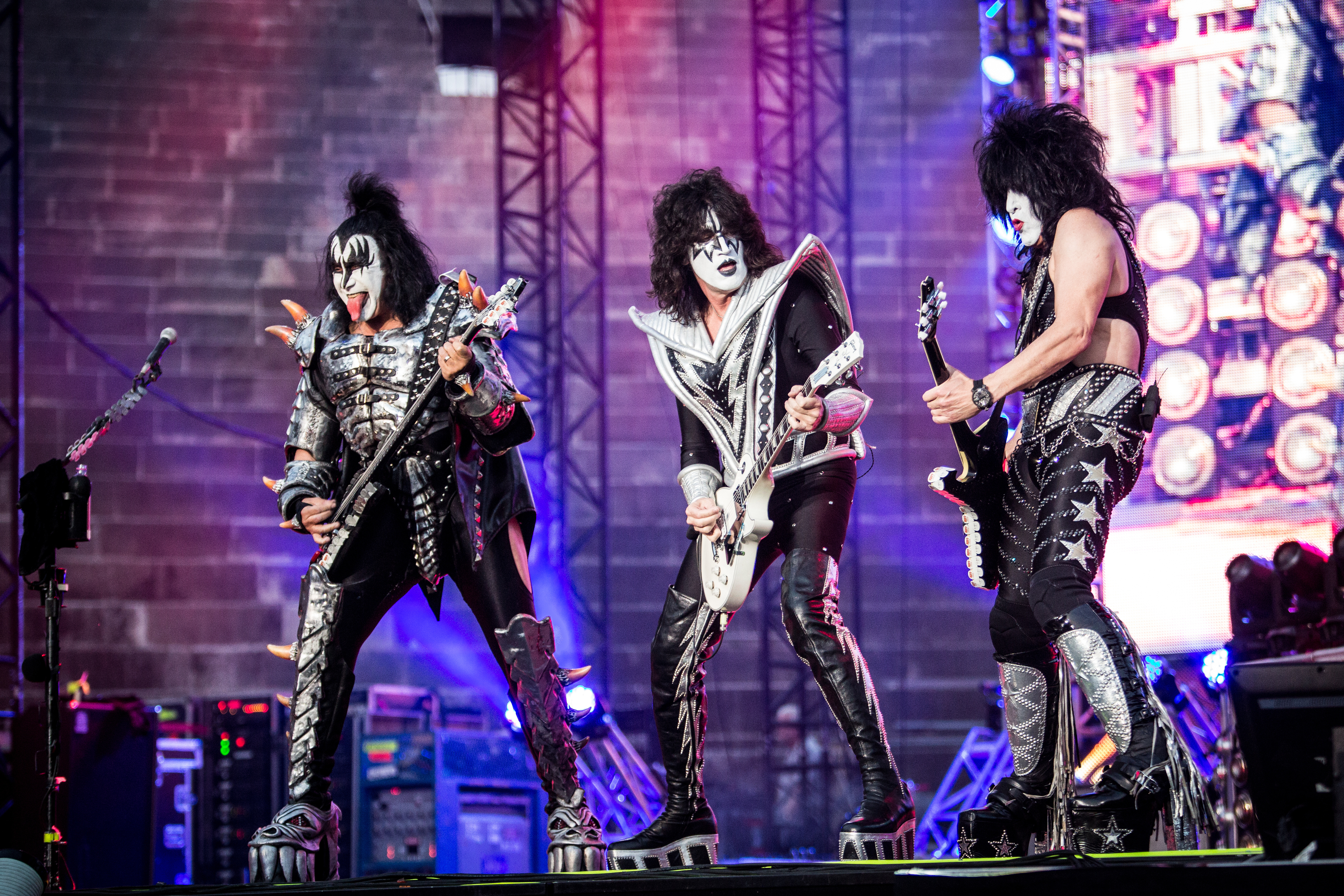 Kiss are close to signing a deal for a new show after being inundated with offers