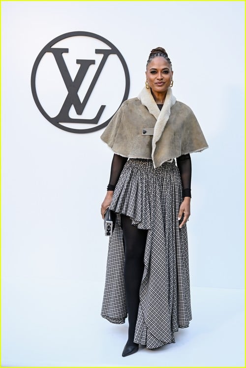 Ava DuVernay at the Louis Vuitton show in Barcelona