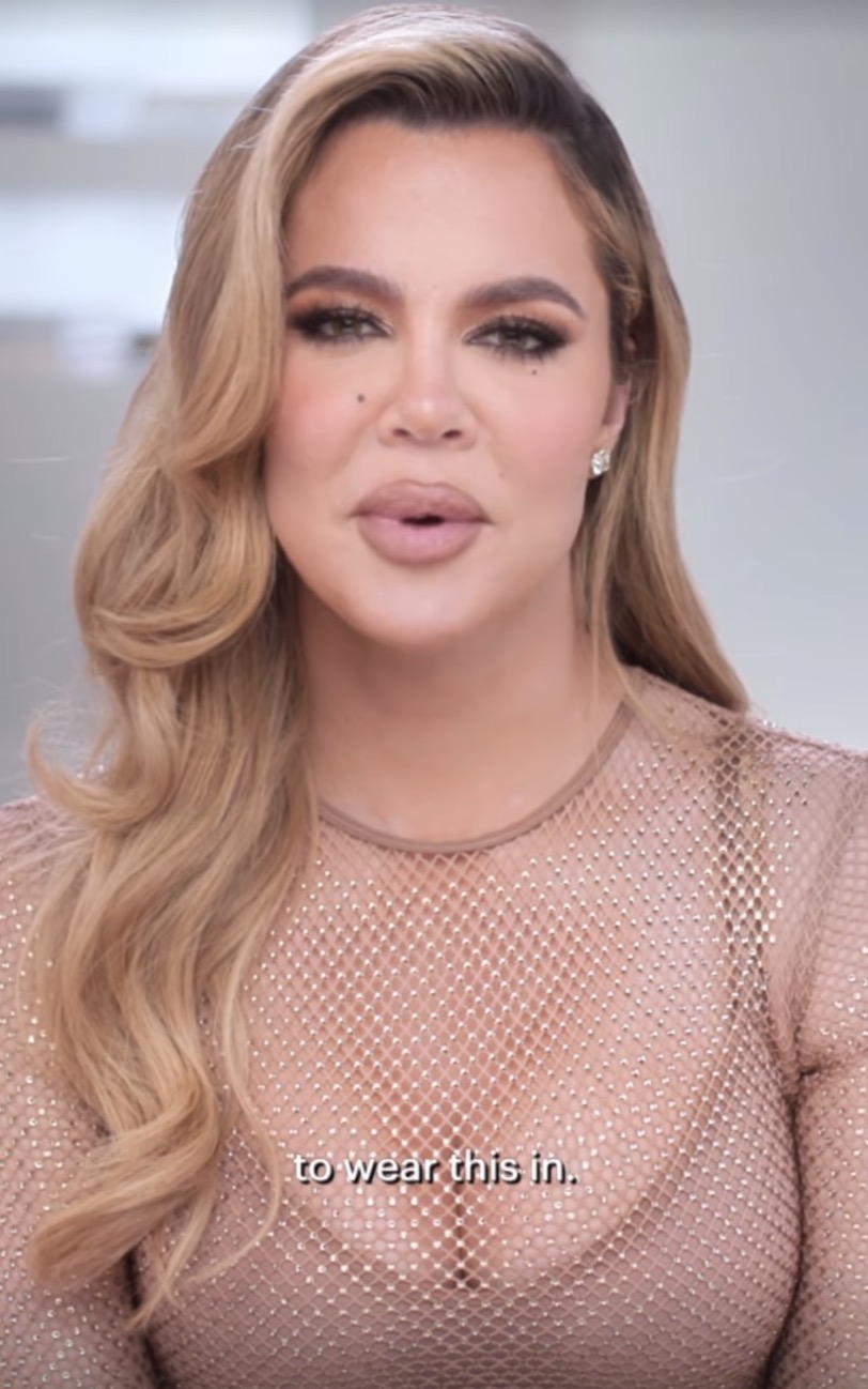 Fans commented on Khloe's supposedly enlarged lips