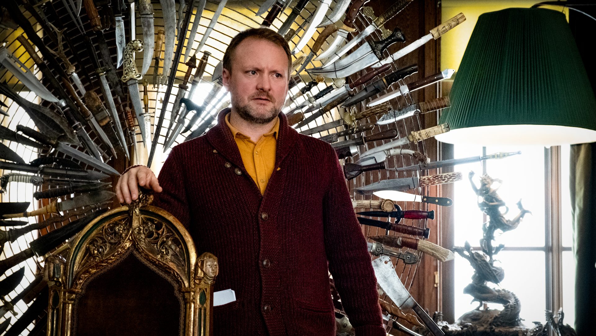 Rian Johnson is the director of the murder mystery Knives Out.