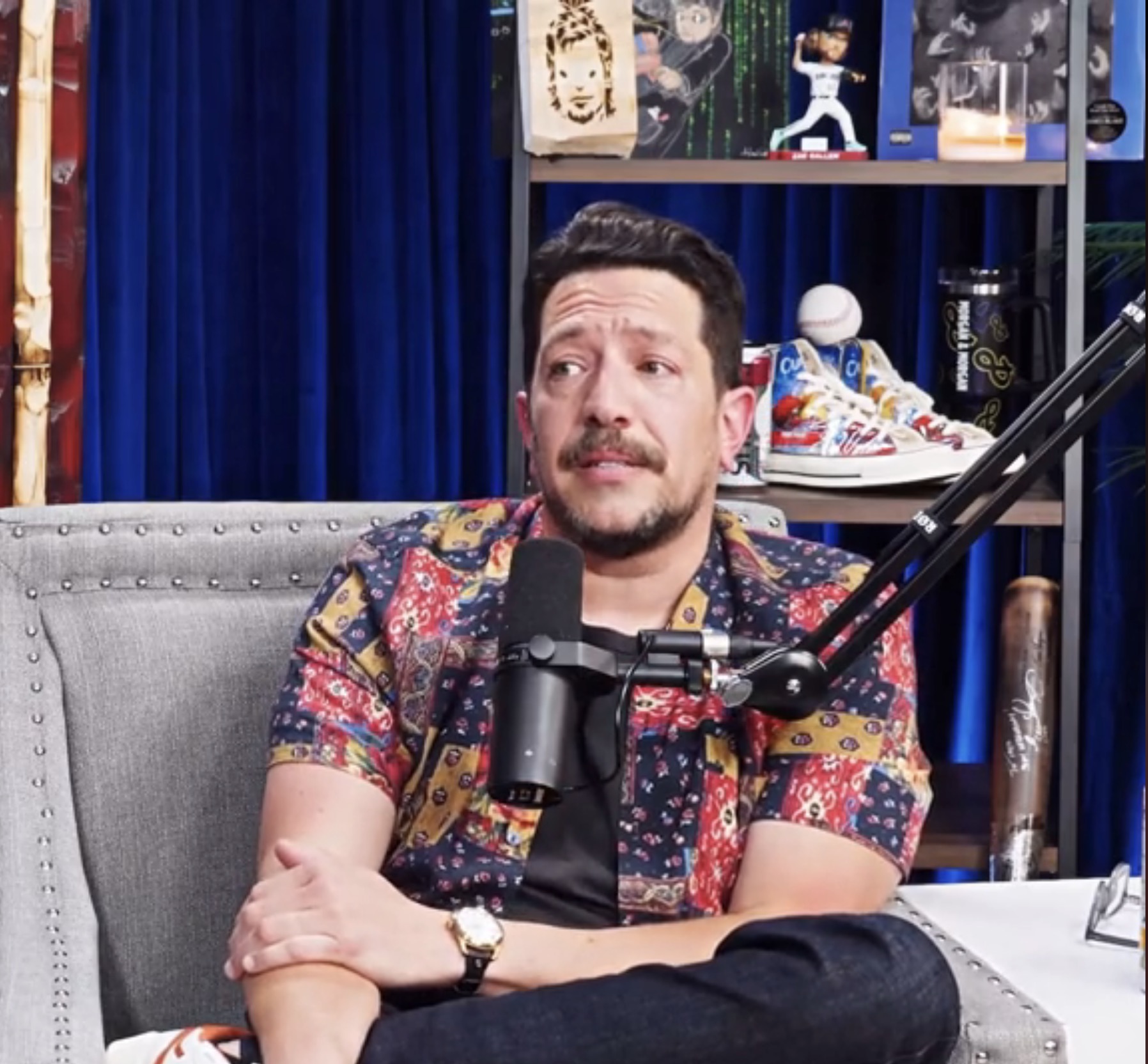 Sal broke down in tears when talking about his daughters