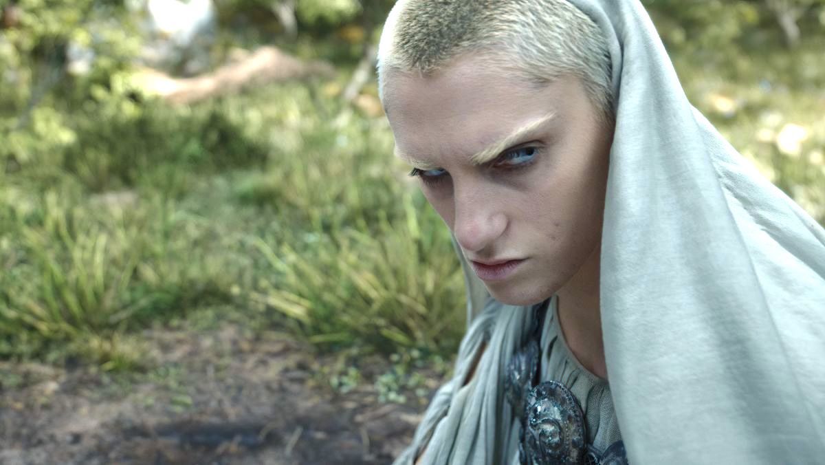 The Dweller sneers in the trailer for The Lord of the Rings: The Rings of Power.