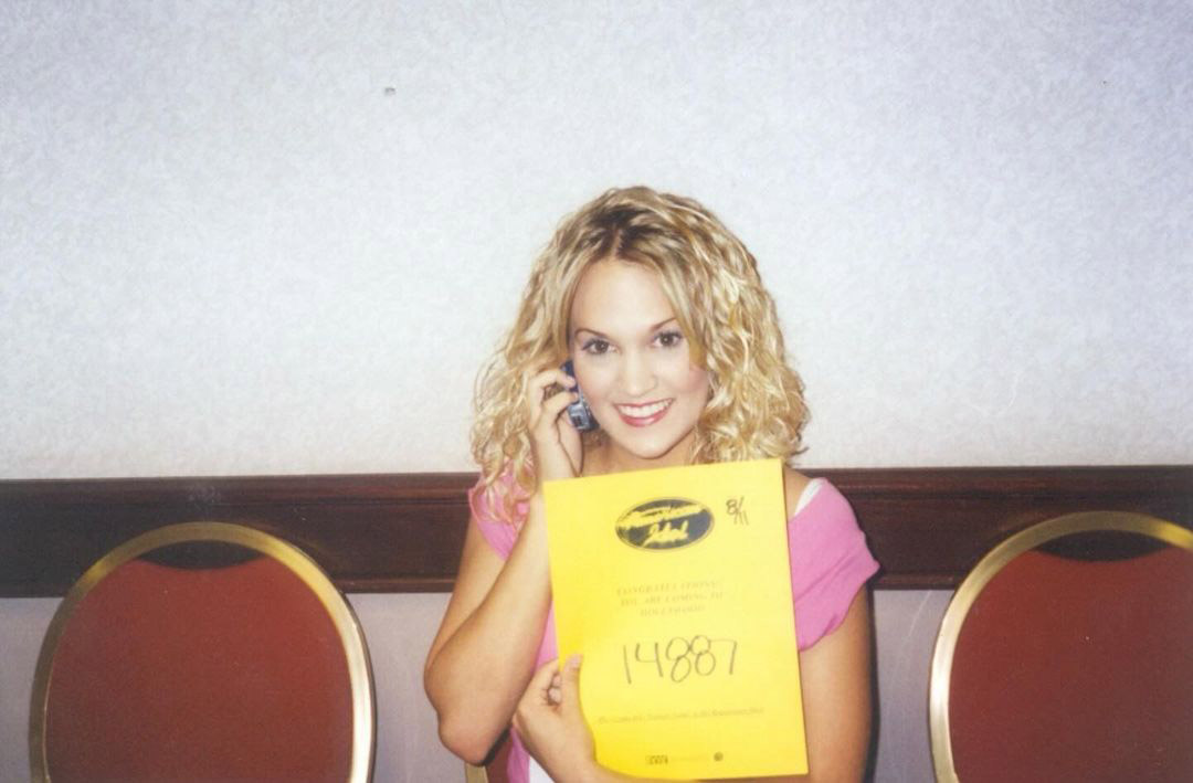 When Carrie was 21 years old, she auditioned for American Idol