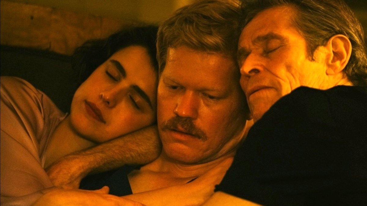 Kinds of Kindness trailer shows Jesse Plemons, Willem Dafoe and Marget Qualley cuddling