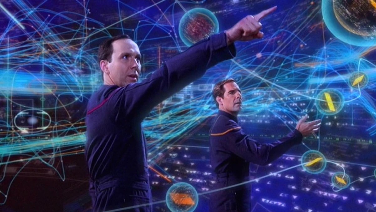 Agent Daniel (Matt Winston) on Star Trek: Enterprise.