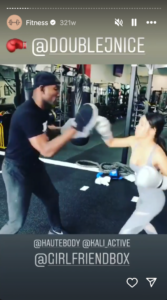 Arianny Celeste In Workout Gear Has “Peaceful Weekend With My People”