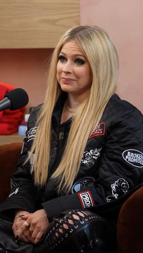 Avril Lavigne appeared on the Call Her Daddy podcast this week