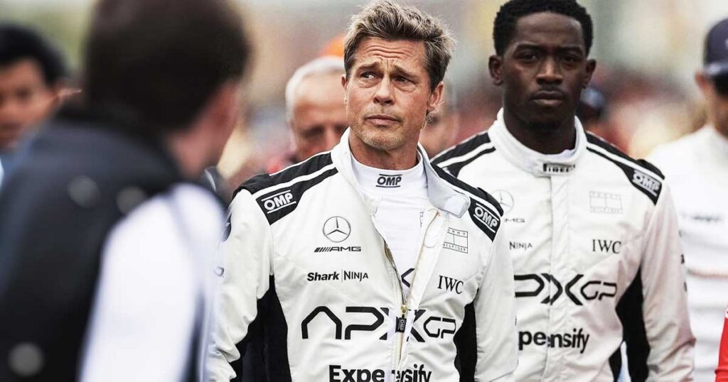 Brad Pitt's Formula One Movie Budget Surpasses $300 Million, Faces Distribution Hurdles