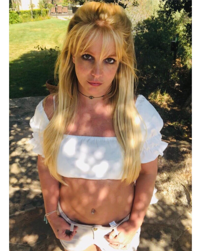 Britney Spears has responded to reports about her getting into a fight with her boyfriend Paul