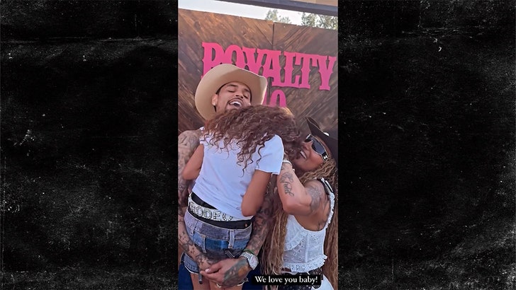 Chris Brown's Daughter Royalty Celebrates 10th Birthday