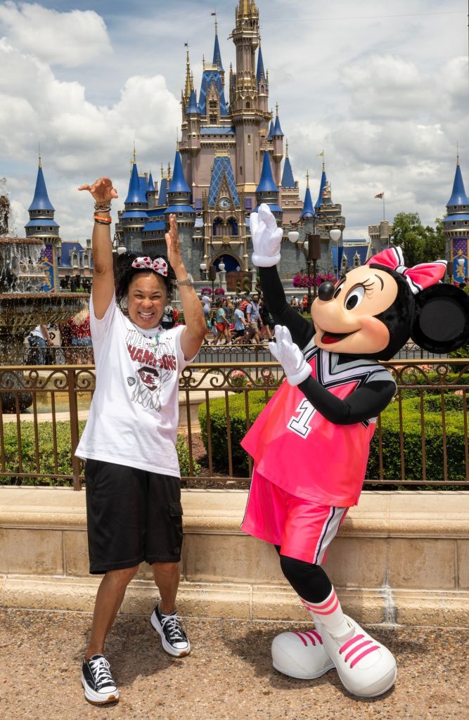 Dawn Staley at Disney World