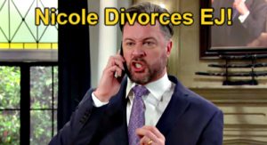 Days of Our Lives Spoilers: EJ’s Divorce Heartbreak, Nicole Ends Marriage Over Jude Secret